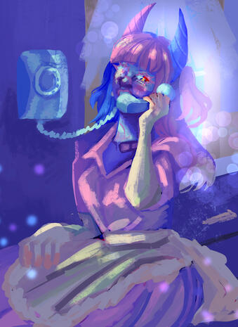 Character by PhosphorBat on Artfight