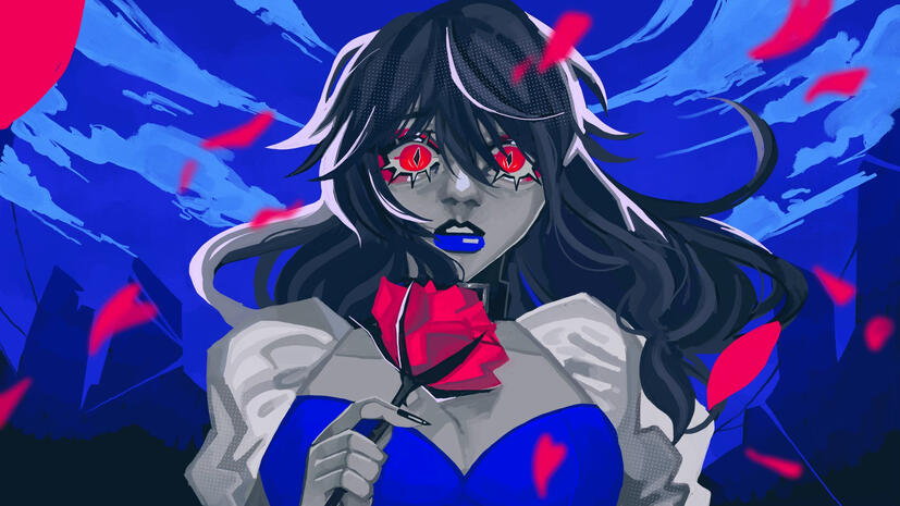 Kusanagi Nene based on the song QUEEN by Kanaria